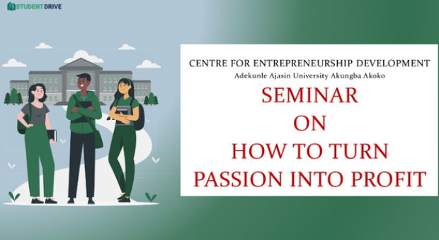 ENT 101 - HOW TO TURN PASSION INTO PROFIT