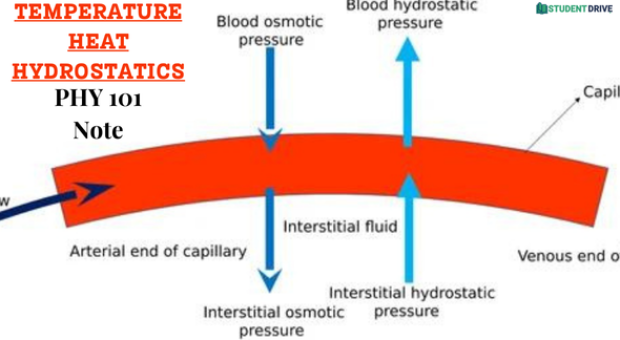 PHY 101 - Temperature Heat Hydrostatics